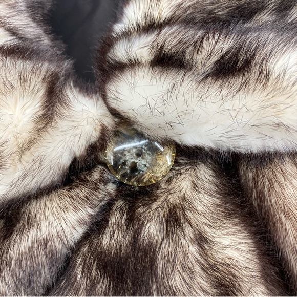 NEW! Beautifully Canadian Bleached Mink Jacket - Size 10 - Picture 9 of 12